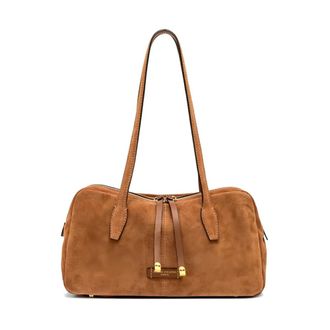 Gianni Chiarini Dames, Tassen, Bruin, Maat: ONE Size Su&egrave;de