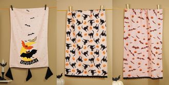 Tiramisu The Haunted Hues Artisan Kitchen Tea Towel Set - Set of 3