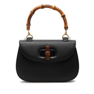 Gucci Pre-owned Gucci Grained Calfskin Bamboo Night Ladies MUCGDX0WU4WGQGR8