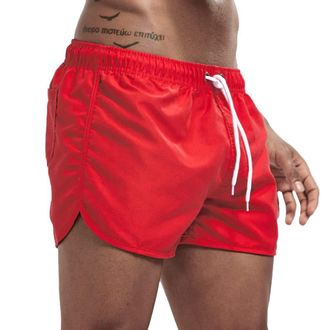 Generic Mens Beach Shorts with Elastic Band - Shorts Mens Summer Stretch Summer Shorts Quick-Drying Mens Shorts Elastic Waist with Drawstring Beach Shorts Lig