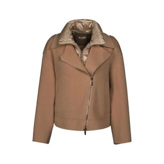 Moorer Mujer, Chaquetas, Marr&oacute;n, Talla: S