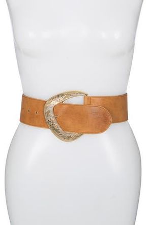 Raina Outlaw Leather Belt in Camel at Nordstrom Rack, Size Small/medium