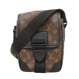 Louis Vuitton Black Brown Shoulder Bag (Pre-Owned)