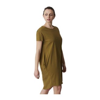 Manila Grace Zak Jurk - Dames - Casual kleedjes - Groen - S - Kleedjes