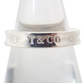 Tiffany & Co. Sterling Silver 925 Band Ring (Pre-Owned)