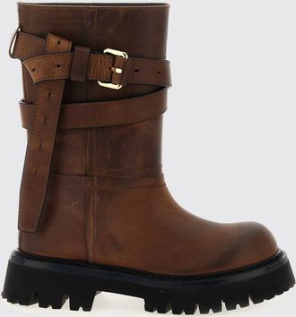 Moschino Boots MOSCHINO COUTURE Woman color Brown