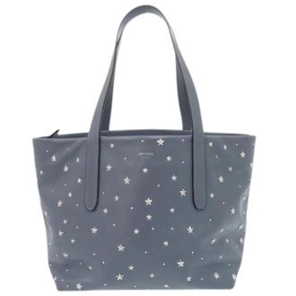 Jimmy Choo London Pre-owned Tote Bags, female, Blue, Size: ONE SIZE Pre-owned Tote Bag