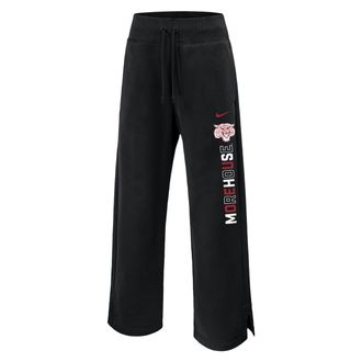 Nike Jordan Womens Jordan College (Morehouse College) Phoenix Fleece Sweatpants in Black | ZW75589MORE25-BLK