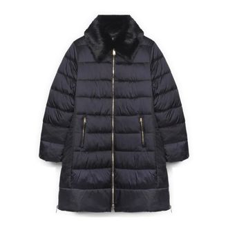 Fiorella Rubino Jassen, Dames, Zwart, 4Xl, Down Jassen