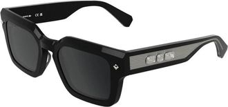 Lacoste Icons Acetate Rechthoekige Bril - unisex - Zonnebrillen - Zwart - 52 MM - Accessoires