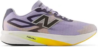 New Balance Hombre Flite-R en P&uacute;rpura/Naranja/Gris, Talla 40.5