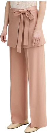 &Aacute;eron Huraa Wijde Broek - Dames - Wijde Broeken - Roze - XS - Polyester - Broeken