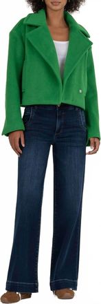 Kut from the Kloth Harper Jacket In Green