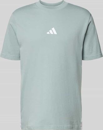 adidas Regular Fit T-Shirt aus reiner Baumwolle in Mint, Gr&ouml;&szlig;e XXL