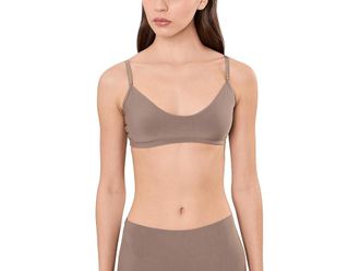 Commando Butter Bralette Womens Bra Truffle : MD, Cotton/Elastane/Polyamide
