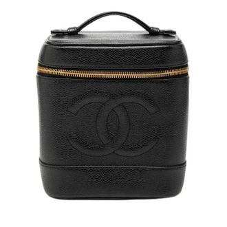 Chanel Pre-owned Vanity Bag - Dames - Pre-owned - Zwart - Maat: ONE Size Leer