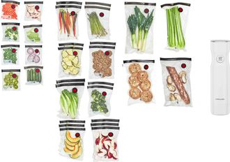 Zwilling Fresh & Save Vacuum Sealer Bags Airtight Food Storage Container