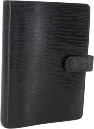 Louis Vuitton Pre-owned Accessories, female, Black, Size: ONE SIZE Pre-owned Leather home-office