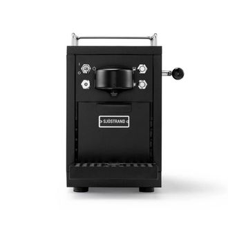 Sj&ouml;strand The Original Capsule Coffee Machine, Pod Coffee Machine in Black