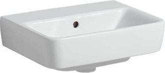 Keramag Keramag - Geberit Renova Plan, Lavabo Con Enjuague Manual, 45x34 Cm, Sin