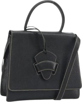 Loewe Tweedehands leren handtassen - Dames - Vintage Handtas - Zwart - ONE Size - Vintage