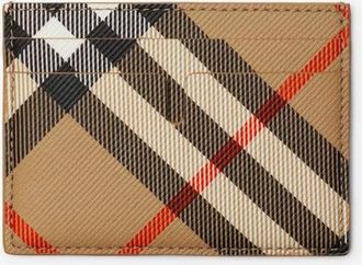 Burberry Burberry Check Card Case - Sand