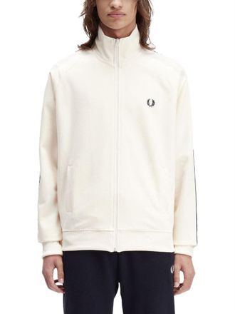 Fred Perry Track Jacket With Contrasting Webbing