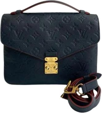 Louis Vuitton Pre-owned Cross Body Bags, female, Blue, Size: ONE SIZE Pre-owned Leather louis-vuitton-bags