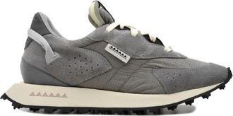 RUN OF Grijze Sneakers - Heren - Sneakers - Grijs - 42 EU - Schoenen