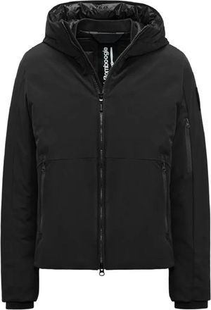 Bomboogie Winter Jackets, male, Black, Size: 2XL Winter Jacket Black Minimal Design