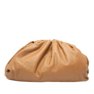 Bottega Veneta Pre-owned Clutches, female, Brown, Size: ONE SIZE Pre-owned The Pouch