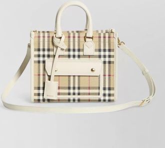 Burberry freya mini tote shoulder bag