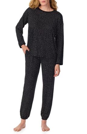 Kate Spade New York print pajamas in Black/multi at Nordstrom, Size X-Small