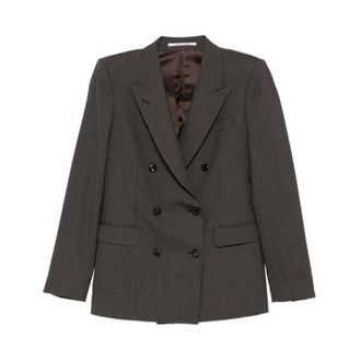 Tagliatore Blazer Parigi - Jackets - Mujer - Marr&oacute;n - XL