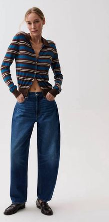 Pistola Denim Sacha High Rise Relaxed Barrel Jeans In Nile