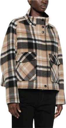 Pinko Pinko, Jassen, Dames, Beige, XS, Light Jassen