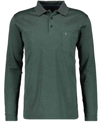 Ragman Poloshirt RAGMAN, Herren, Gr. XXL, gr&uuml;n (moosgr&uuml;n, 318), Baumwollmischung, regular fit, ohne Ausschnitt, Shirts Poloshirt