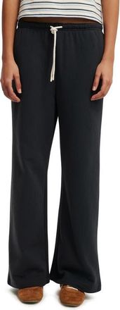 Cotton On Womens Wide Leg Sweatpant in Shadowstone at Nordstrom, Size Xxx-Small