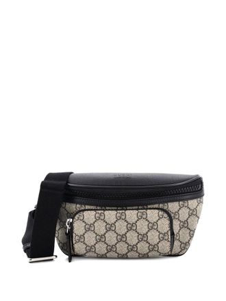 Gucci Eden Waist Bag GG Coated Canvas Medium belt bag - Nero