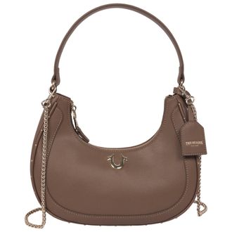 True Religion Zip Top Crescent Hobo Bag