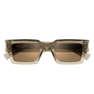 Saint Laurent Sunglasses, unisex, Yellow, Size: 50 MM SL 572 Sunglasses
