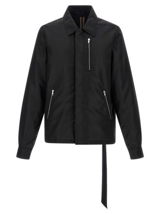 Rick Owens Drkshdw Mens Concealed Zipfront Jacket