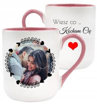 OEM Una Taza Con Tu Propia Foto Impresa. Un Regalo Para Una Chica En San Valent&iacute;n