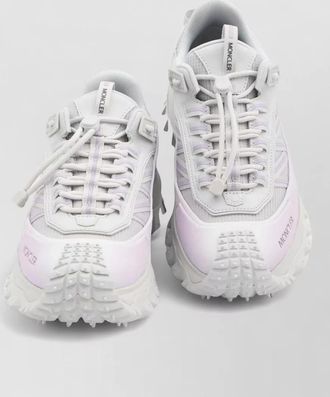 Moncler trail sneaker chunky sole mesh panels