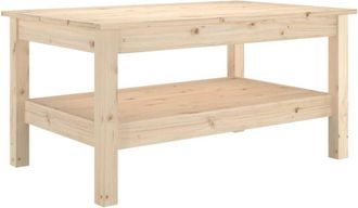 vidaXL Coffee Table 80x50x40 cm Solid Wood Pine vidaXL