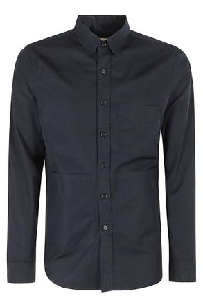 Aspesi Boxy-Fit Cotton Shirt With Classic Collar