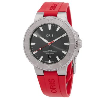 Oris Aquis Date Automatic Grey Dial Mens Watch 01 733 7789 4153-07 4 23 36FC