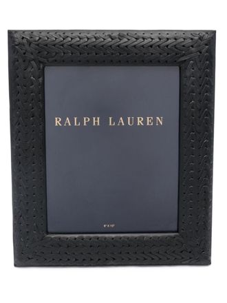 Ralph Lauren Home Adrienne leather photo frame - Black