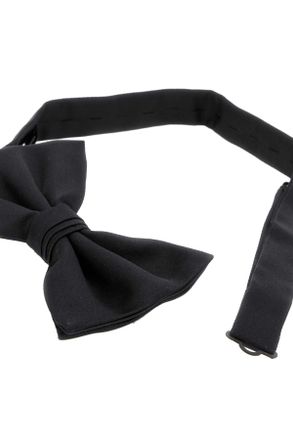 Prada Mens Black Silk Papillon Nero Exterior: Cravatte E Ties