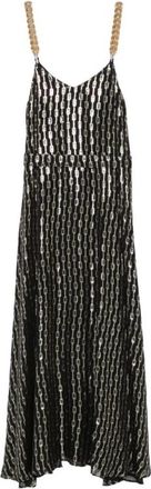 Simona Corsellini Maxi Kleedjes - Dames - Maxi kleedjes - Zwart - M - Kleedjes